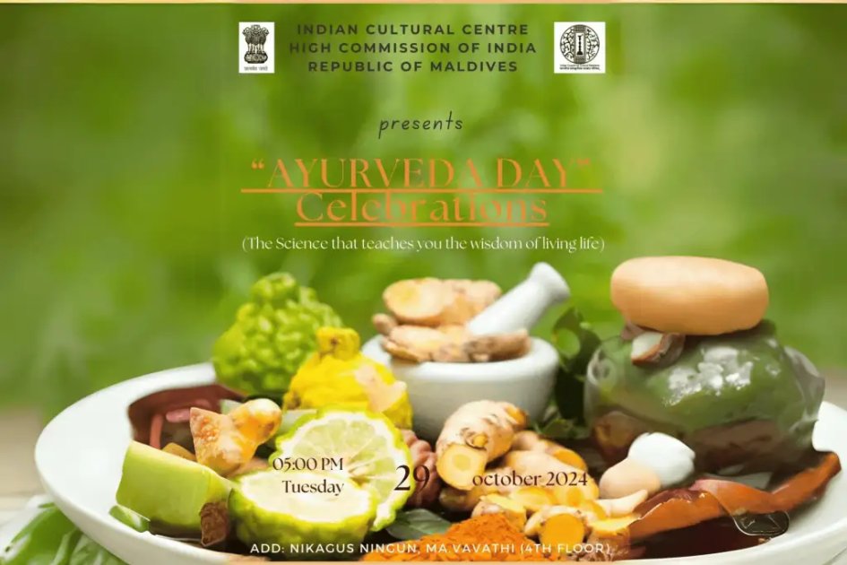 Indian Cultural Centre in Maldives Celebrates 9th Ayurveda Day